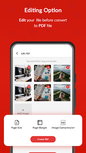 Image to PDF Converter App - عکس برنامه موبایلی اندروید