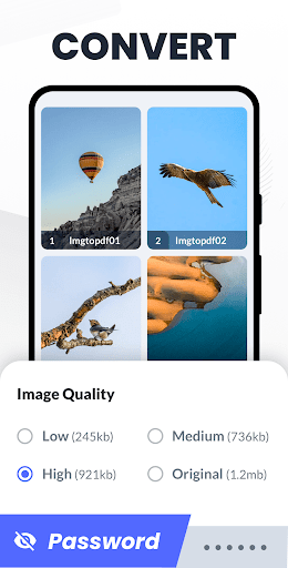 Image to PDF - PDF Maker - Image screenshot of android app