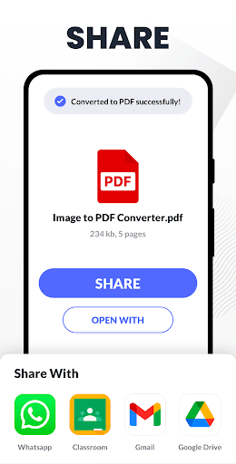 Image to PDF - PDF Maker - Image screenshot of android app