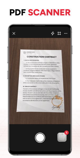 Image to PDF - PDF Reader - عکس برنامه موبایلی اندروید