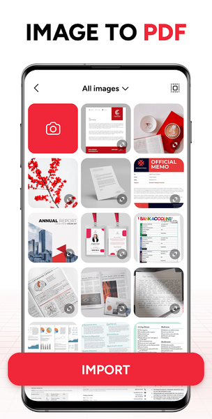 Image to PDF - PDF Maker - Image screenshot of android app