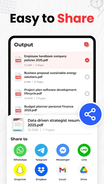 PDF Scanner - Photo to PDF - عکس برنامه موبایلی اندروید