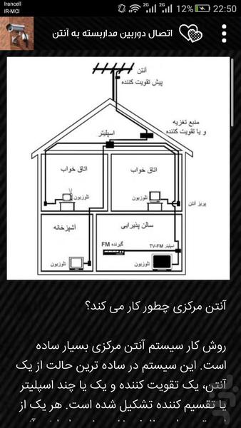 نصب دوربین مدار بسته(حرفه ای شوید) - عکس برنامه موبایلی اندروید