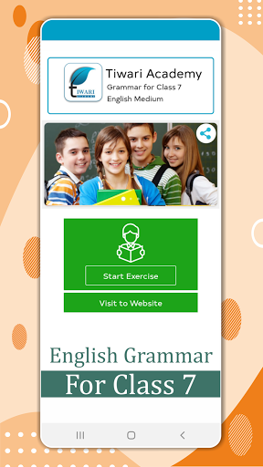 برنامه Class 7 English Grammar Book - دانلود | کافه بازار