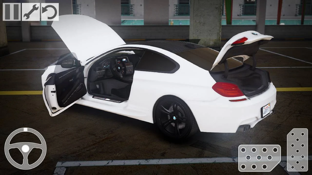 Race Car BMW M6: Drift & Park - Gameplay image of android game