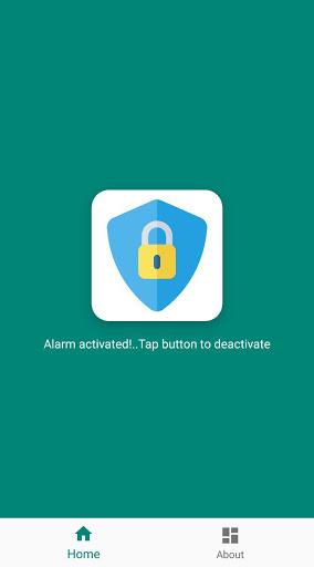 Motion Alarm - Triggers on Phone Movement - Image screenshot of android app