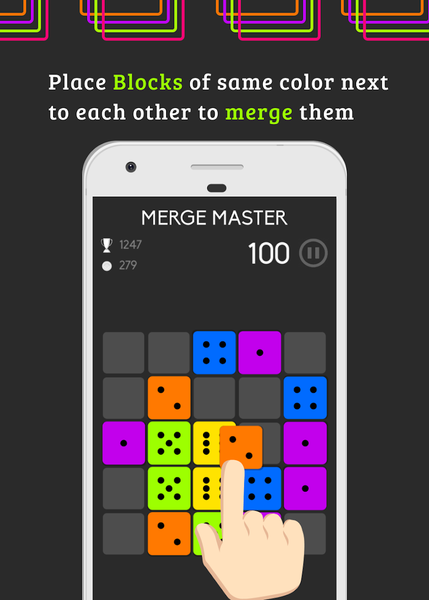 Merge Master : Impossible Puzz - Gameplay image of android game