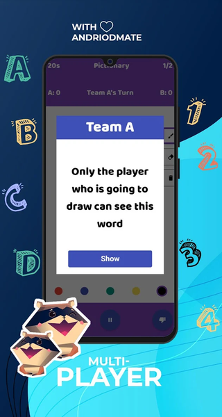 Pictionary Game - Gameplay image of android game