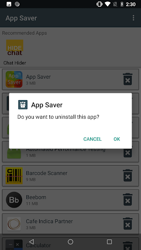 App Saver - عکس برنامه موبایلی اندروید