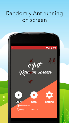 Ant Run on Screen Prank - Image screenshot of android app