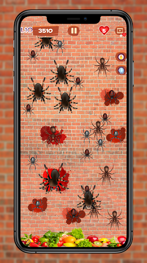 Spider Smasher Game - Gameplay image of android game