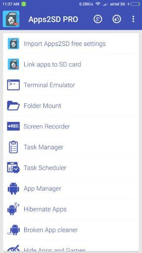 App2SD Pro: All in One Tool [ROOT] - عکس برنامه موبایلی اندروید