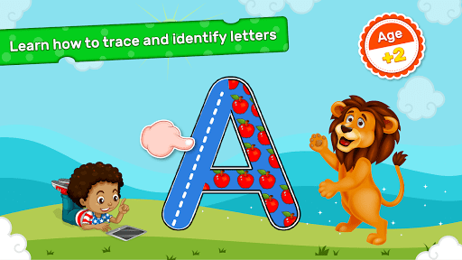 Kids Alphabets Numbers Tracing - Image screenshot of android app