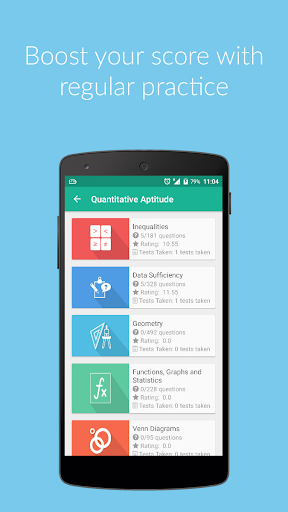 CAT Exam Preparation 2025 - Image screenshot of android app