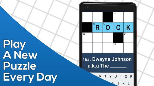 Daily Themed Crossword Puzzles - Gameplay image of android game