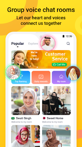 YouStar–Group Voice Chat Room - عکس برنامه موبایلی اندروید