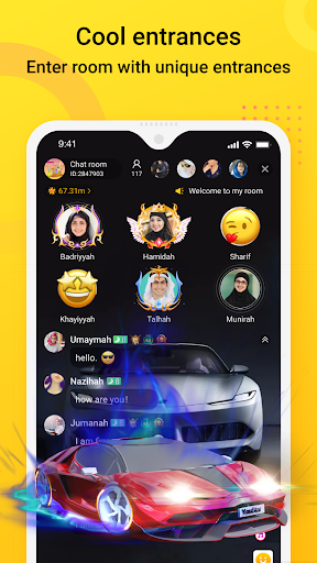 YouStar-Group Voice Chat Room - Image screenshot of android app