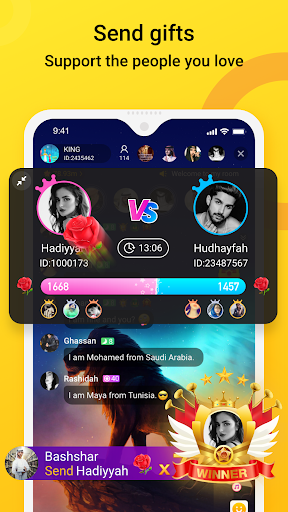 YouStar-Group Voice Chat Room - Image screenshot of android app