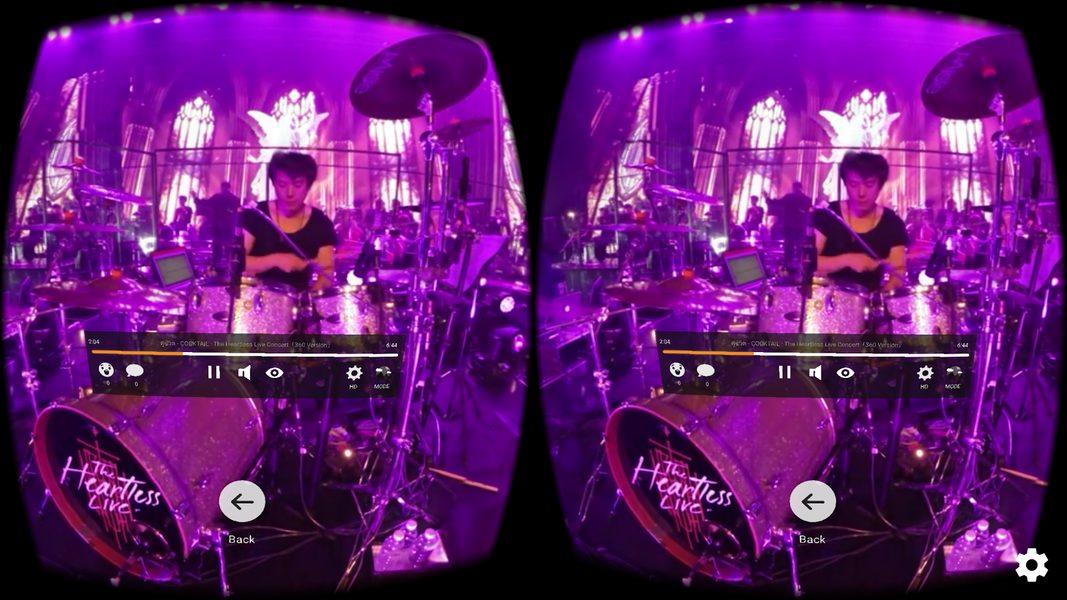 FD VR Player - for 360 Youku - Image screenshot of android app