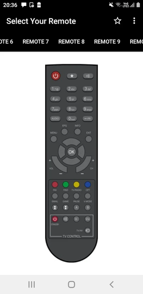 GTPL Remote Control Mobile App - عکس برنامه موبایلی اندروید