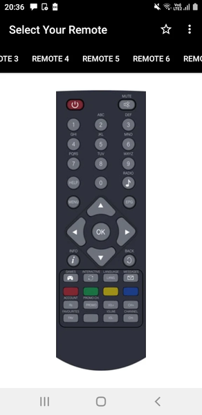 GTPL Remote Control Mobile App - عکس برنامه موبایلی اندروید