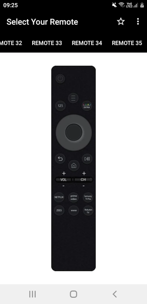 Philips TV Remote - Image screenshot of android app