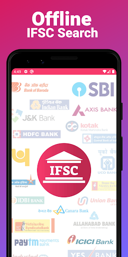 Offline IFSC Codes All Banks - عکس برنامه موبایلی اندروید