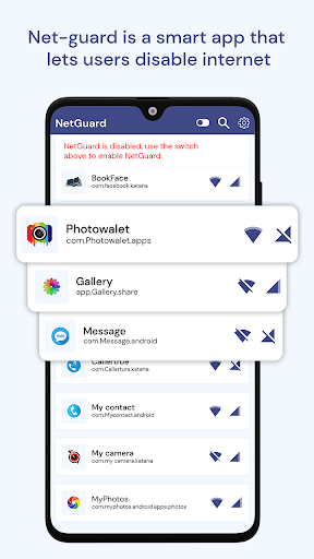 NetGuard - No Root Net Blocker - Image screenshot of android app