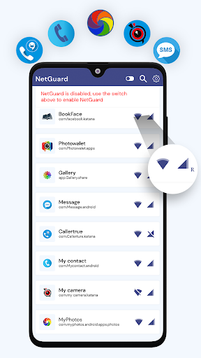 NetGuard - No Root Net Blocker - عکس برنامه موبایلی اندروید