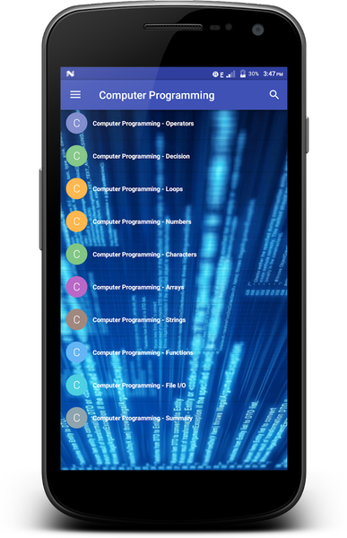 Computer Programming - عکس برنامه موبایلی اندروید