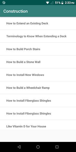 How Stuff Works - عکس برنامه موبایلی اندروید