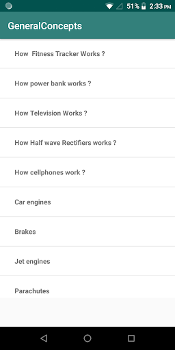 How Stuff Works - عکس برنامه موبایلی اندروید