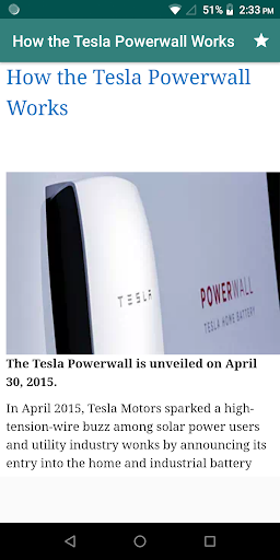 How Stuff Works - عکس برنامه موبایلی اندروید