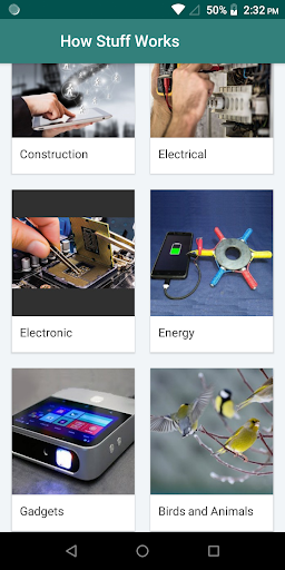 How Stuff Works - عکس برنامه موبایلی اندروید