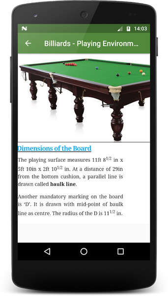 Learn Billiards - عکس برنامه موبایلی اندروید