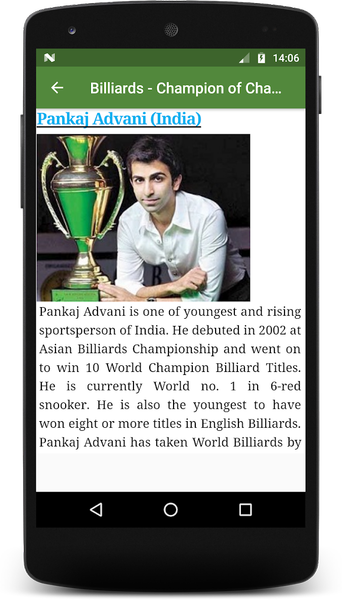 Learn Billiards - عکس برنامه موبایلی اندروید