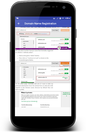 Website Development - عکس برنامه موبایلی اندروید