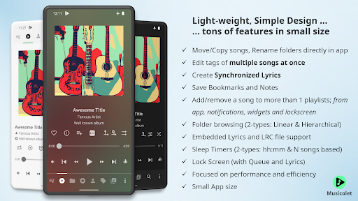 Musicolet Music Player – پخش موسیقی موزیکولت - عکس برنامه موبایلی اندروید
