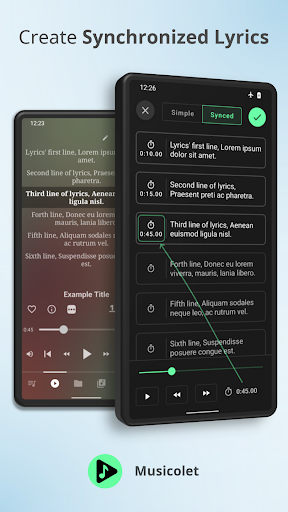 Musicolet Music Player – پخش موسیقی موزیکولت - عکس برنامه موبایلی اندروید