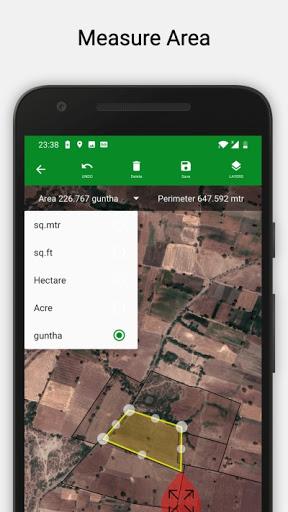 AreaCalc - GPS Area & Length Calculator - No Ads - Image screenshot of android app