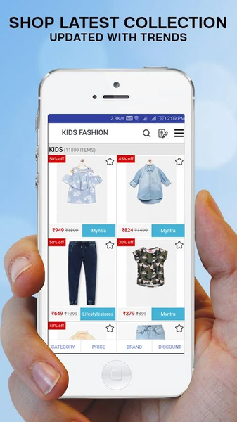 Kids Online Shopping App - Image screenshot of android app