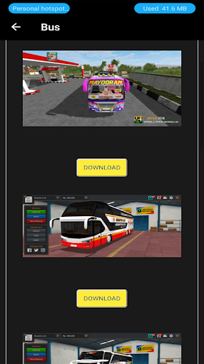 KERALA BUS MOD LIVERY | INDONE - عکس بازی موبایلی اندروید