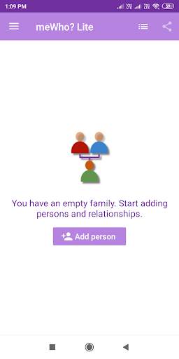 Family Tree Creator - meWho? Lite - Image screenshot of android app