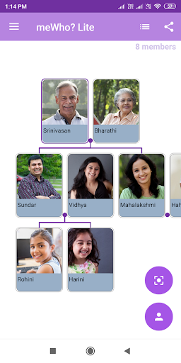 Family Tree Creator - meWho? Lite - Image screenshot of android app
