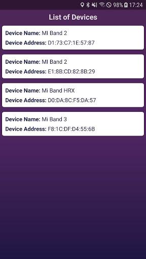 Mi Band App for HRX, ۲ and Mi Band ۳ - عکس برنامه موبایلی اندروید