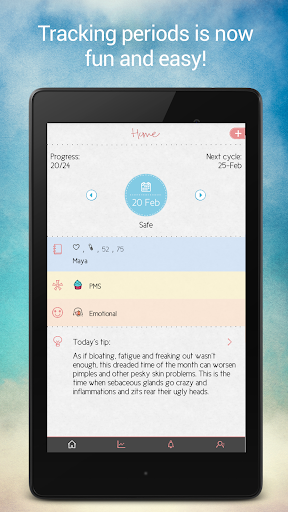 Maya - Period & Health - عکس برنامه موبایلی اندروید