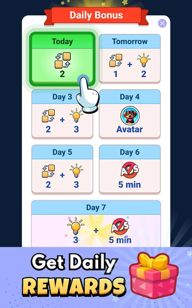 ۱v۱ Crossword GO - عکس بازی موبایلی اندروید
