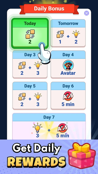 ۱v۱ Crossword GO - عکس بازی موبایلی اندروید