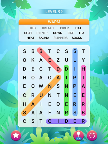 Word Search Bliss - عکس بازی موبایلی اندروید