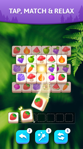 Tile Match puzzle - Tiletopia - Gameplay image of android game